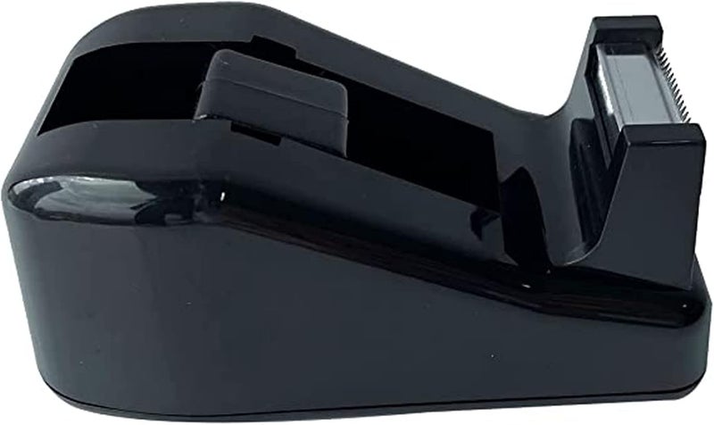 ROSEUP Desktop Tape Dispenser Cute Light Office Tape Dispensers, Nano Pads Fix Base, Black - Image 1